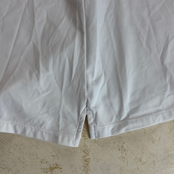 G/FORE Gradient Collar Silky Tech Nylon Sleeveless Polo size small white - Picture 9 of 10